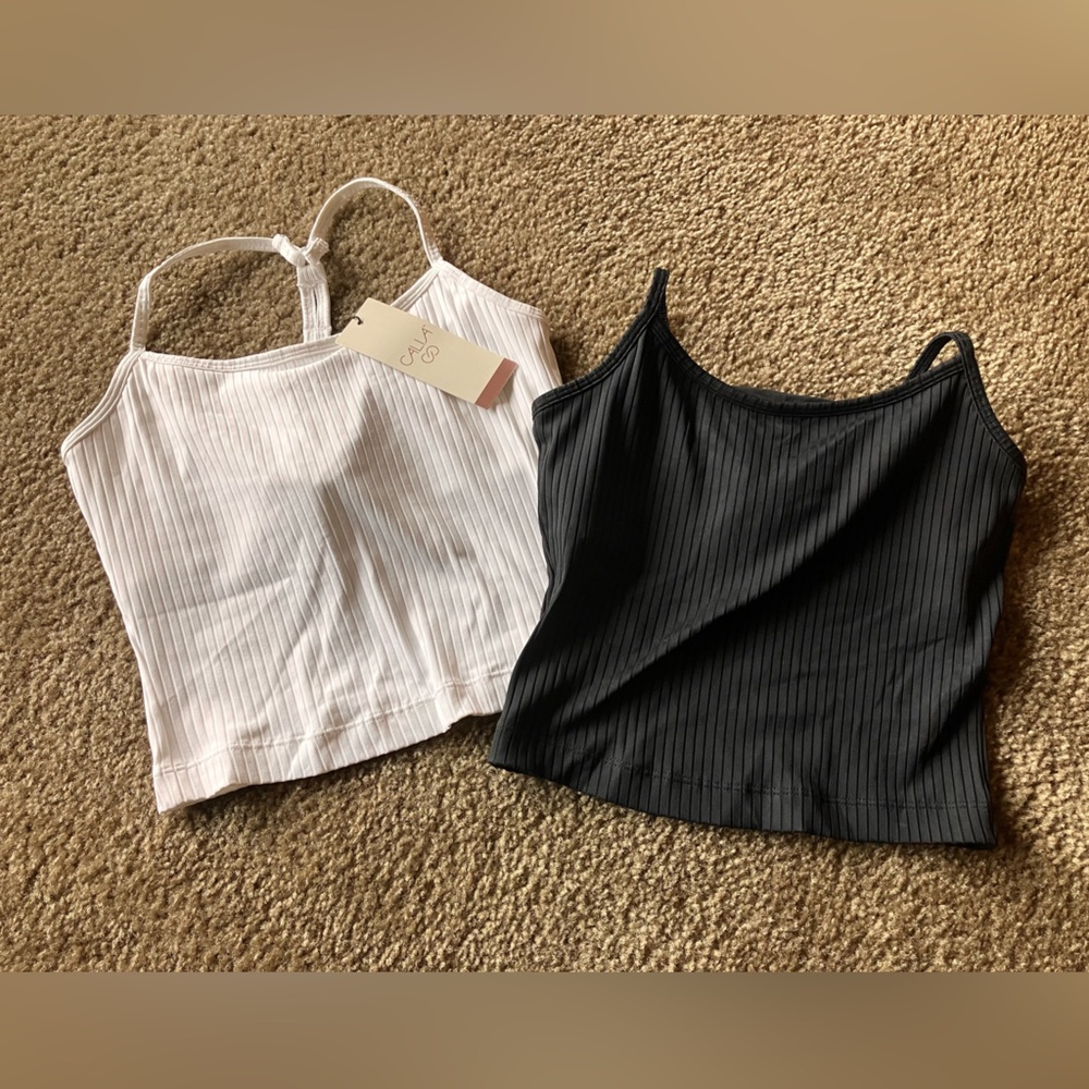 Calia Rib Crop Cami